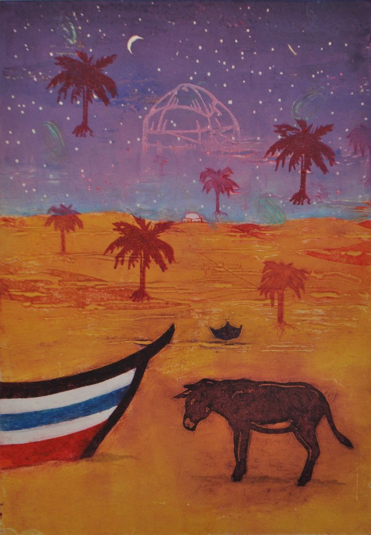 Himlen over Jerusalem med Æsel