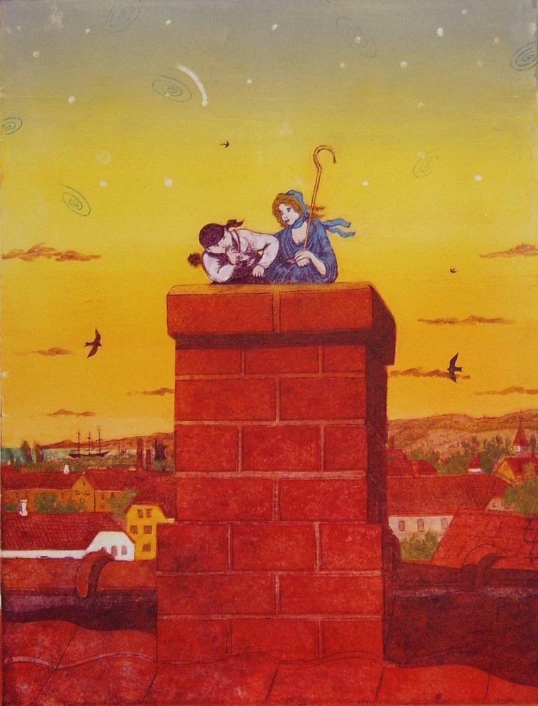 Hyrdinden og skorstensfejeren